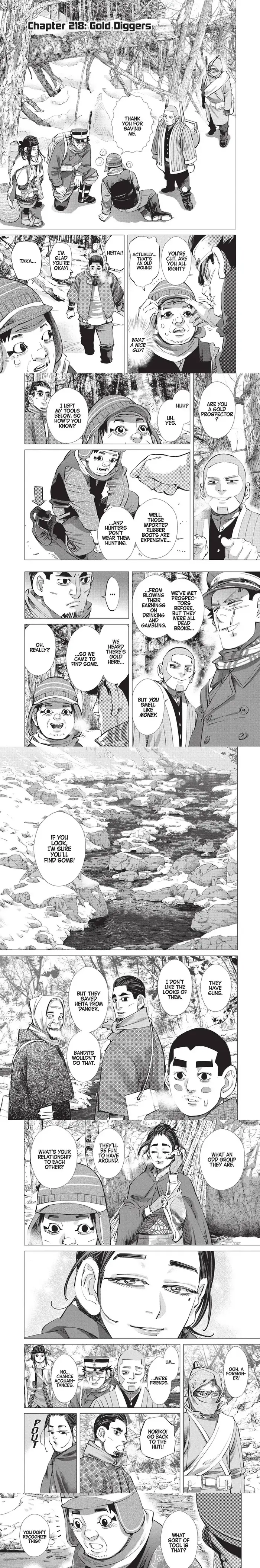 Golden Kamuy Chapter 218 image 1_optimized
